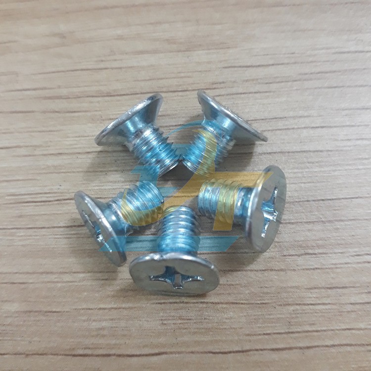 Bulong bake đầu bằng mạ kẽm M6x10