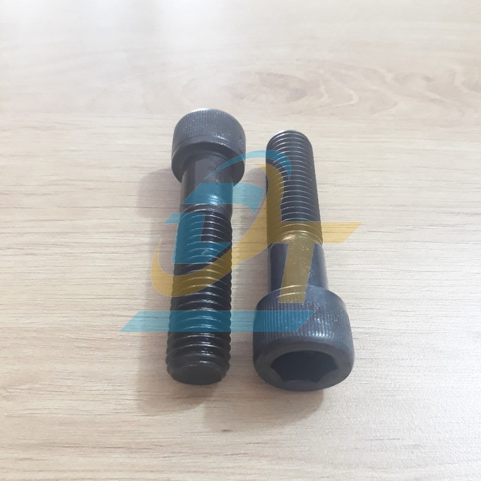 Bulong lục giác chìm đầu trụ thép đen ren lửng M14x60