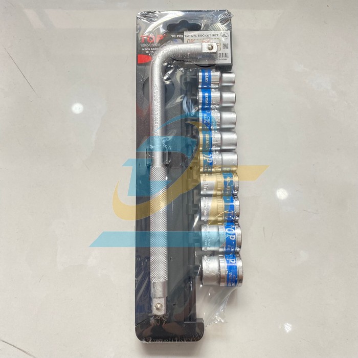 Bộ tuýp 10 chi tiết 1/2" cần cong chữ L Top TBS-12250
