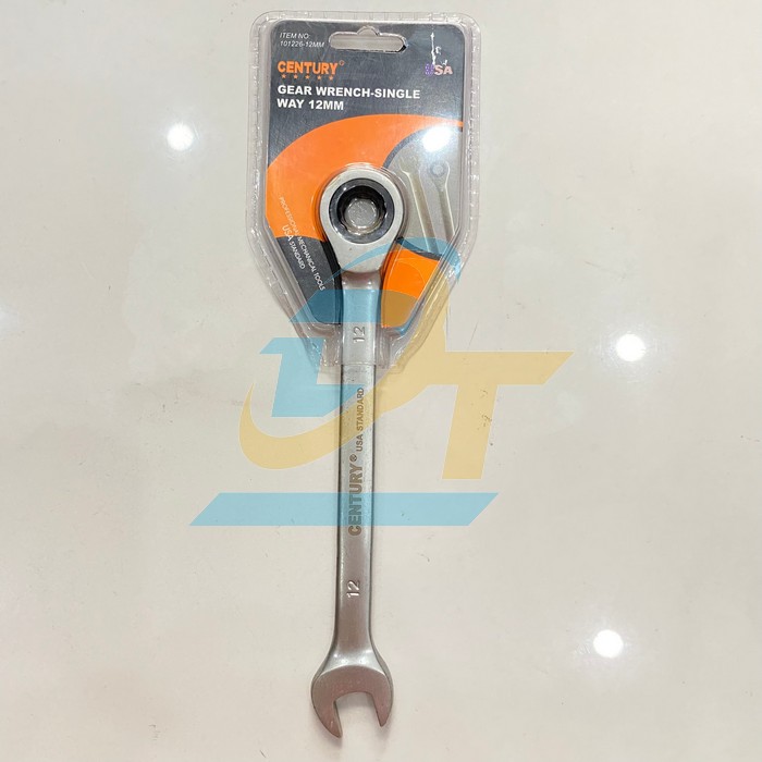 Cờ lê vòng miệng tự động không đảo chiều 12mm CENTURY 101226-12MM