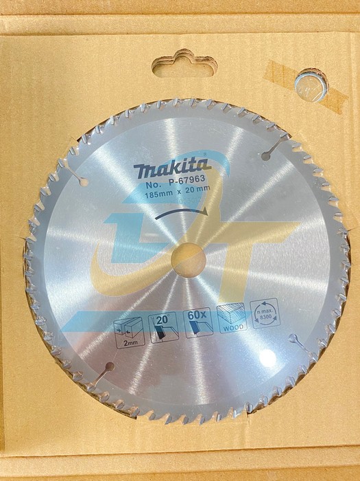 Lưỡi cưa cắt gỗ 60 răng 185x20mm Makita P-67963