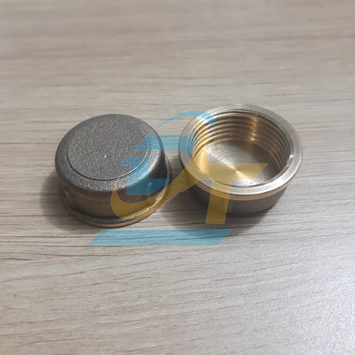 Nắp bít ren trong đồng thau phi 32