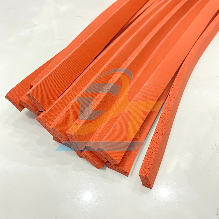 Silicon xốp đỏ chịu nhiệt 8x20mm dài 1m