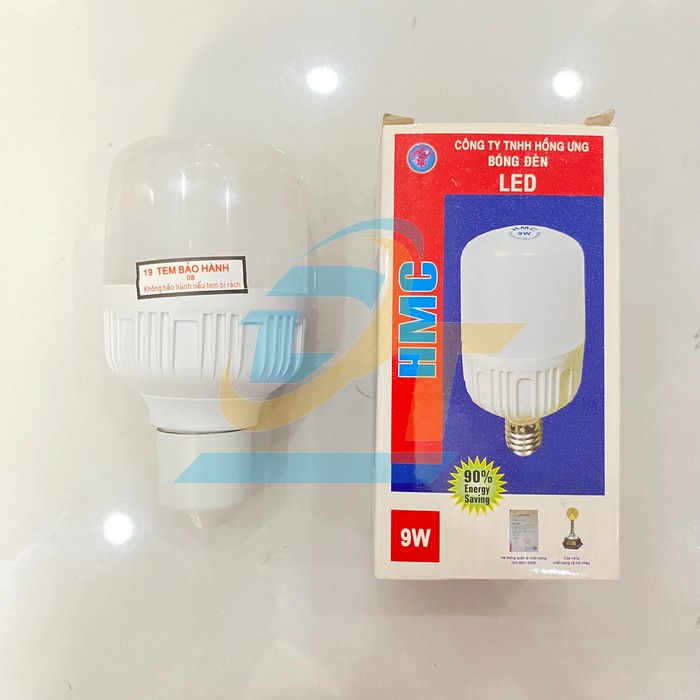 Bóng đèn Led bulb trụ 9W E27 6500K HMC