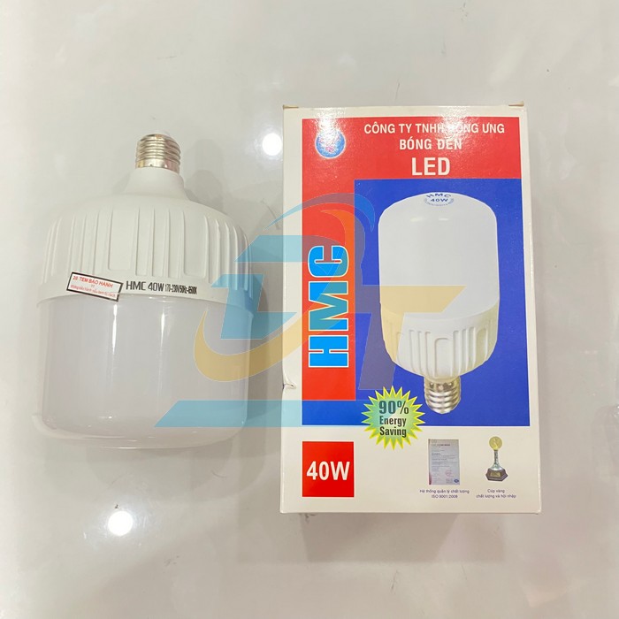 Bóng đèn Led bulb trụ 40W E27 6500K HMC