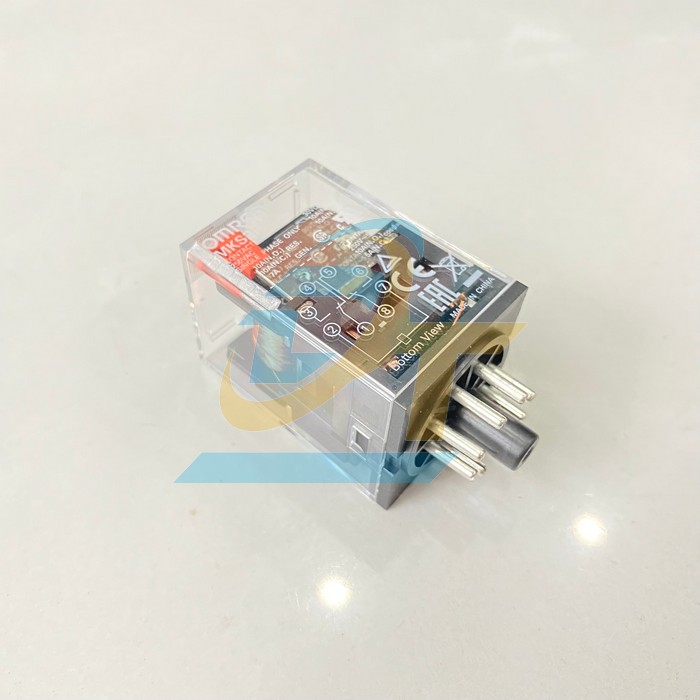Relay trung gian 8 chân tròn Omron MKS2P 24VDC