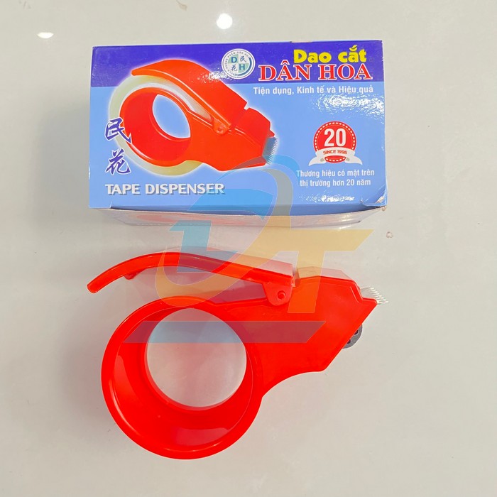Dao cắt băng keo cầm tay nhựa Dân Hoa 5P