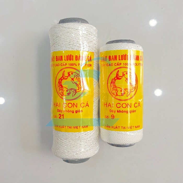 Dây nhợ trắng số 9 100g