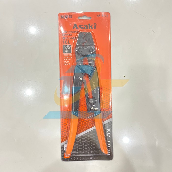 Kìm bấm cos 16L 1.25-16mm2 Asaki AK-9112