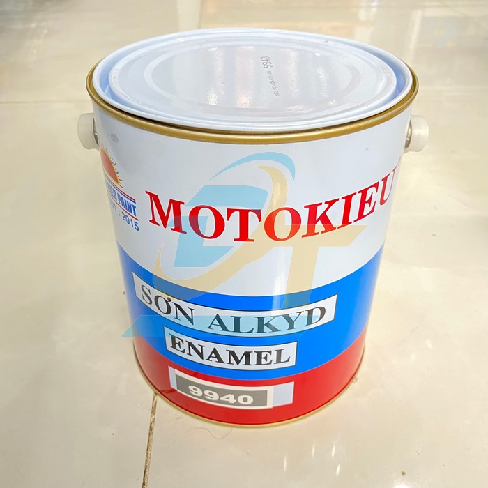 Sơn dầu Alkyd bóng màu xám 9940 Motokieu