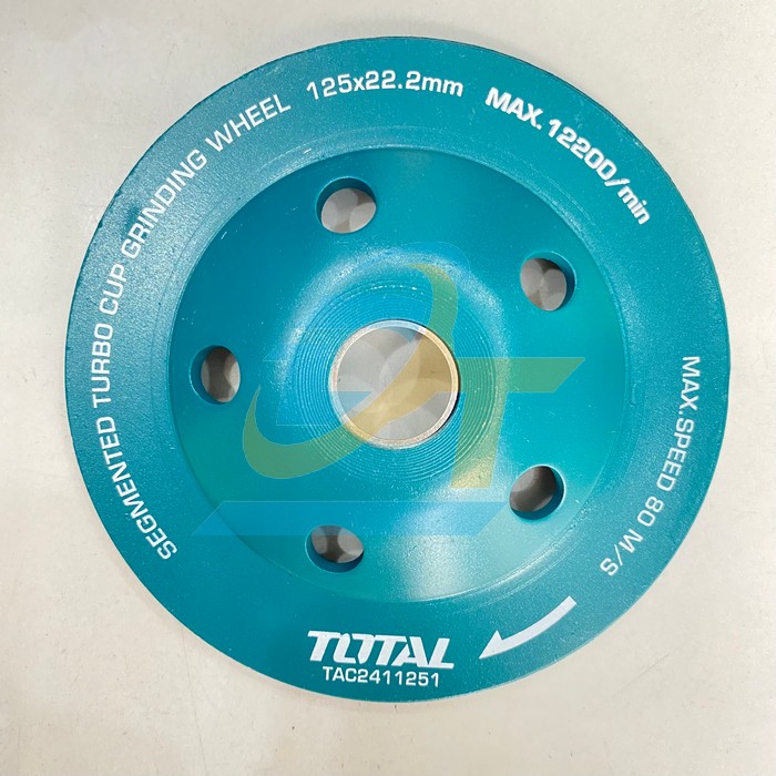 Chén mài đá bê tông 125mm Total TAC2411251