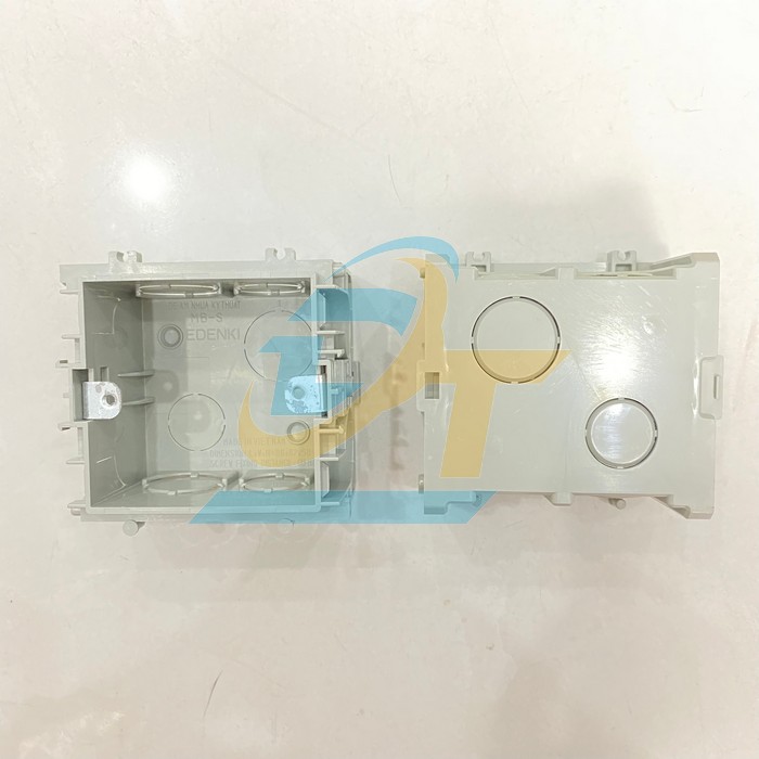 Đế âm vuông màu xám Edenki MB-S