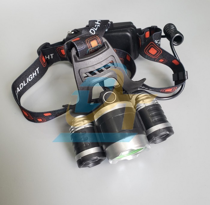 Đèn pin đội đầu Headlight 3 bóng LED XML Cree T6