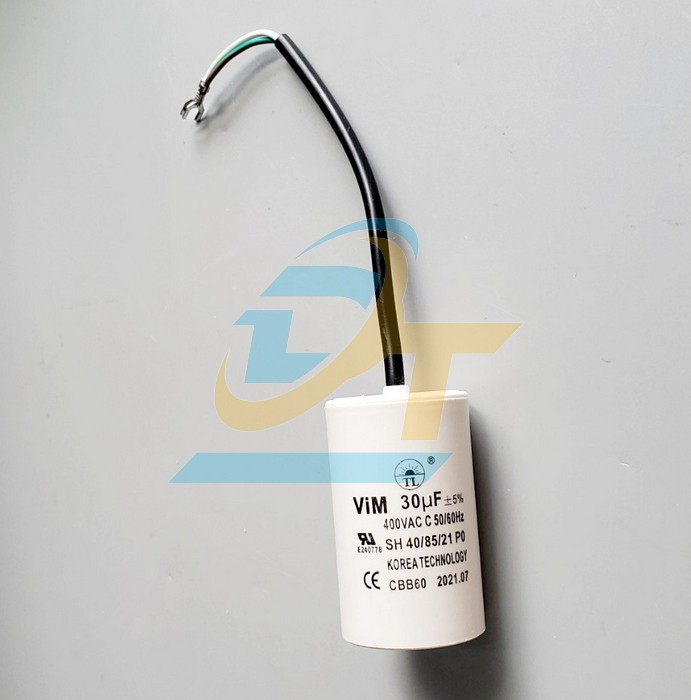 Tụ tròn nhựa ViM dùng cho mô tơ 30uF-400V