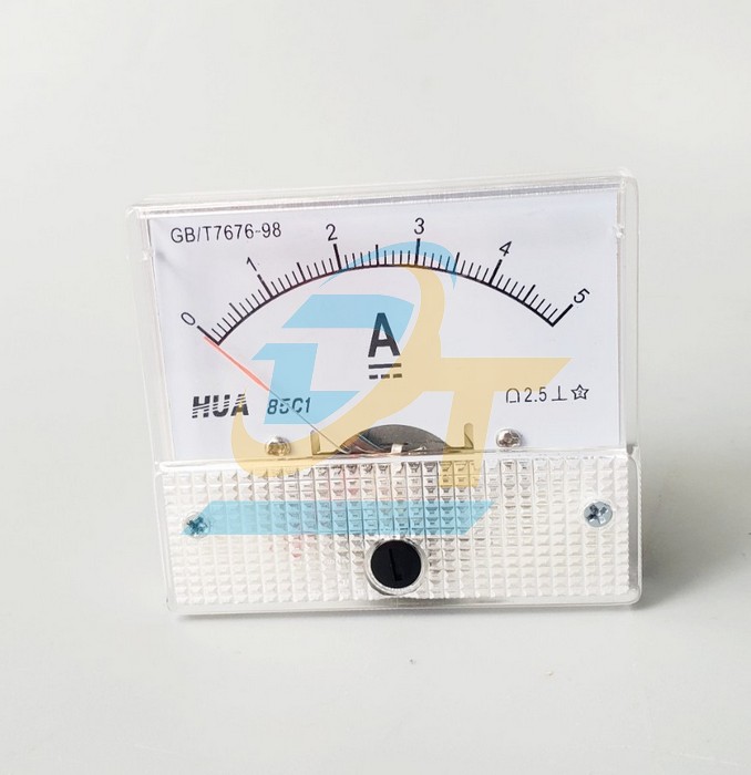Ampe kế cơ 85C1 HUA DC 5A