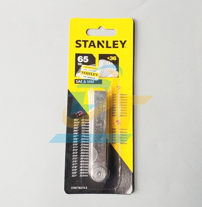 Căn lá đo độ dày khe hở 36 lá 0.5-65mm Stanley STMT78214-8