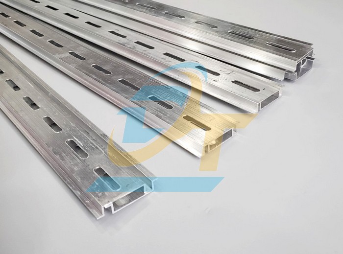 Thanh ray nhôm cài thiêt bị dài 1m
