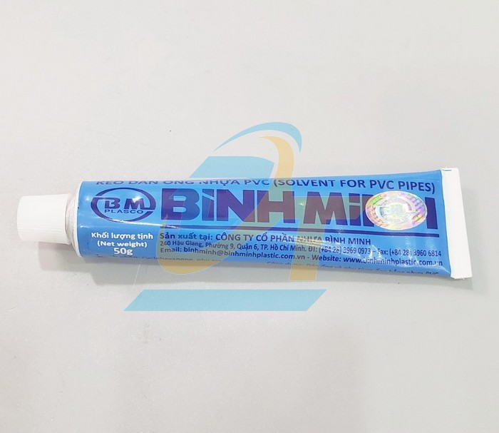 Keo dán ống PVC Bình Minh 50g