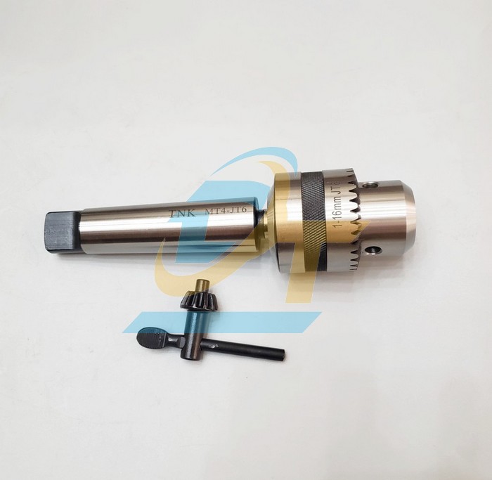 Bộ đầu kẹp mũi khoan có khóa 1-16mm JT6 kèm chuôi côn MT4 Taiwan