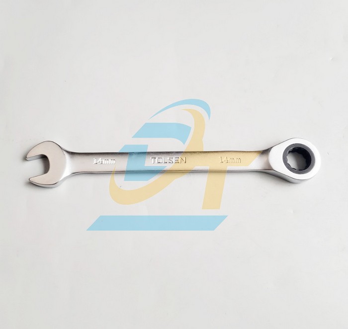Cờ lê vòng miệng tự động 14mm Tolsen 15210