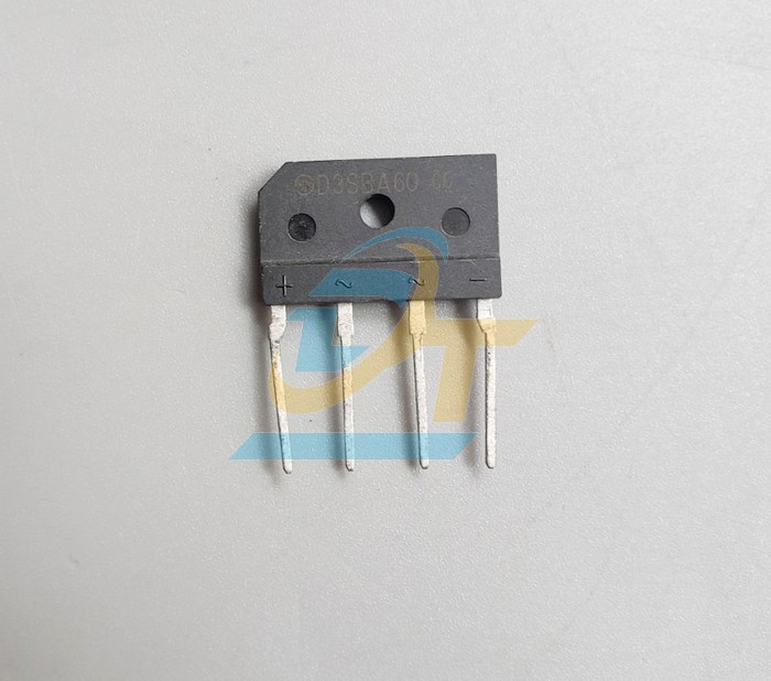 Diode cầu chỉnh lưu 3A 600V D3SBA60