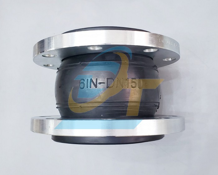 Khớp nối mềm cao su EPDM mặt bích thép JIS 10K 6" - DN150