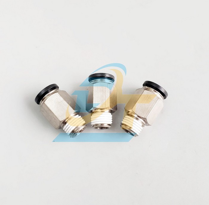 Đầu nối hơi thẳng ren ngoài 21 ống 12 Airtac PC1204D