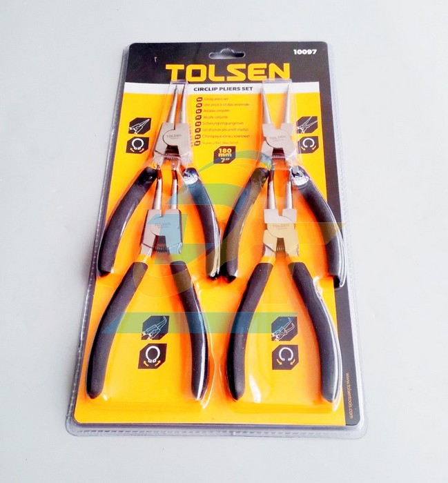Bộ kìm phe 4 cây 7"/180mm Tolsen 10097