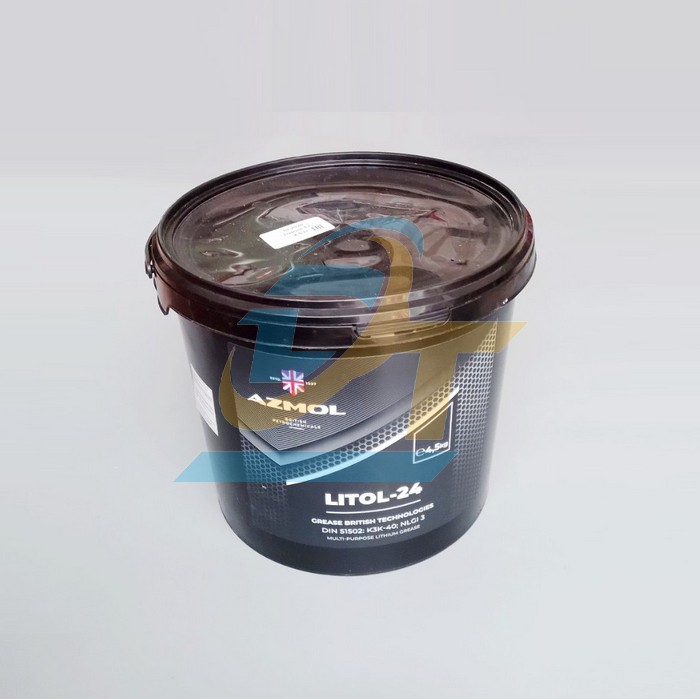 Mỡ bò chịu nhiệt Azmol LITOL-24 (Thùng 4.5kg)
