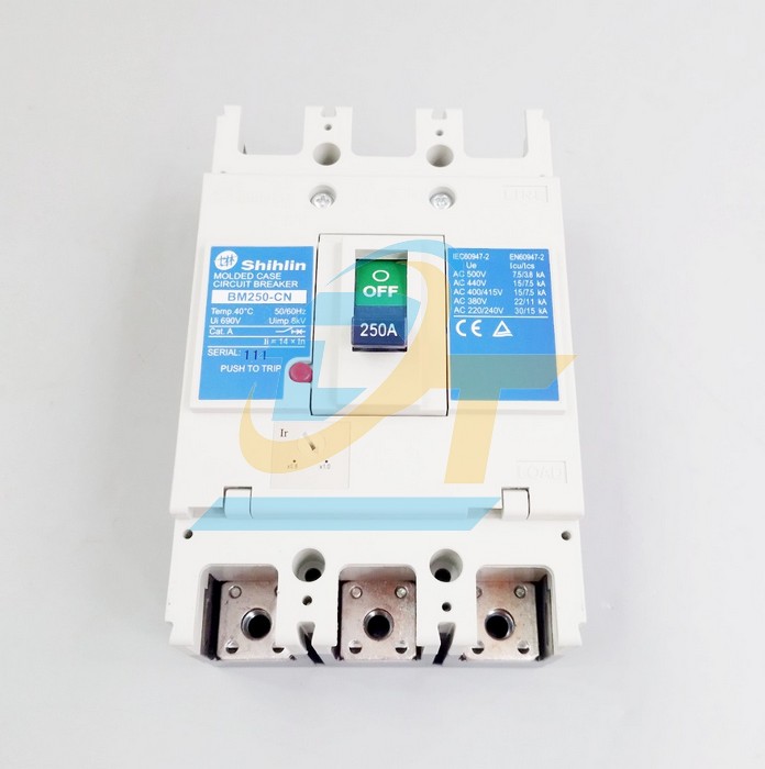 Cầu dao điện MCCB (khối) Shihlin BM250-CN 3P 250A 22kA