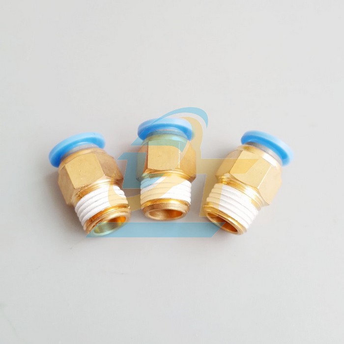 Đầu nối hơi thẳng ren ngoài 13 ống 8 Easun EPC8-02