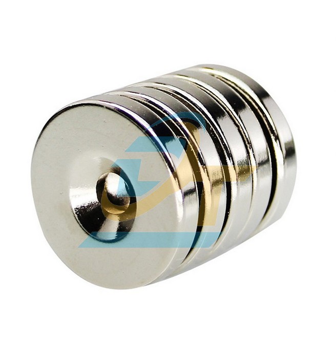 Nam châm viên 30x4.7 (Lỗ 5mm)