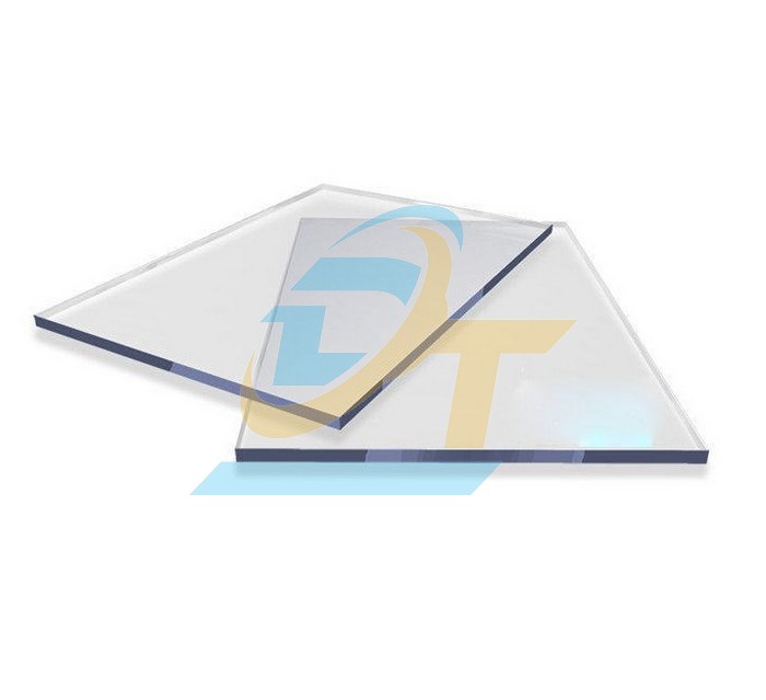 Tấm nhựa Polycarbonate đặc trắng trong 1820x3000mm