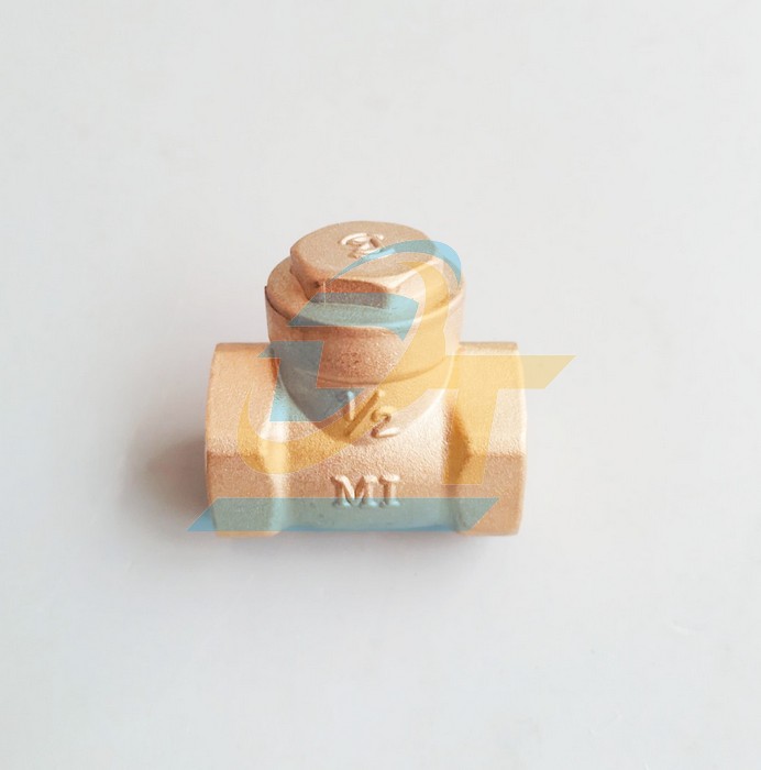 Van 1 chiều lá lật đồng MI DN15 - Phi 21