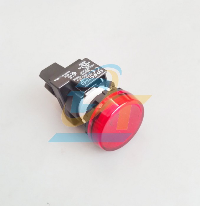 Đèn báo 24VDC phi 22 màu đỏ Idec YW1P-1EQ4R