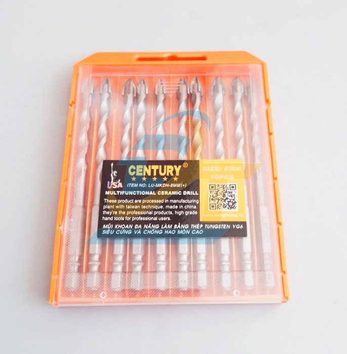 Mũi khoan đa năng 4 cạnh 8mm Century LU-MKDN-8MM(+)