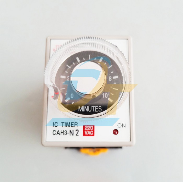 Relay thời gian 10M 220VAC JKN CAH3-N2 (Kèm đế)