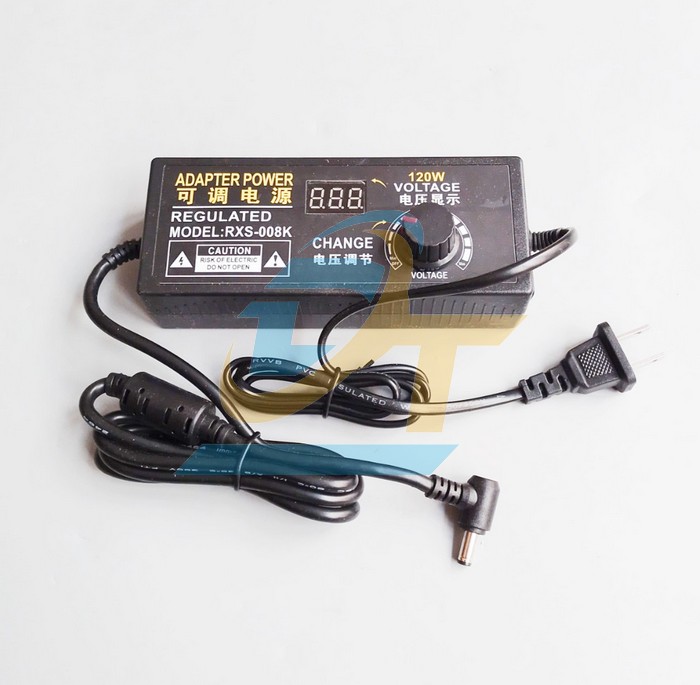 Adapter điều chỉnh điện áp 3-12V 10A Có màn hình Led