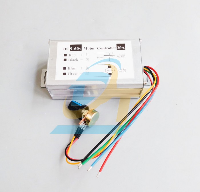 Bộ điều khiển tốc độ động cơ 20A DC 9V-60V