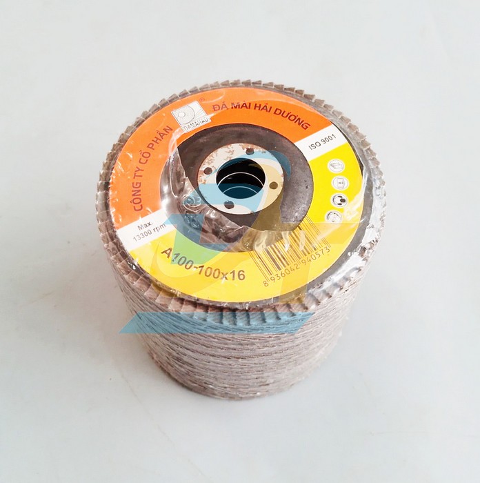 Nhám xếp Hải Dương A100 100x16mm mác vàng cam