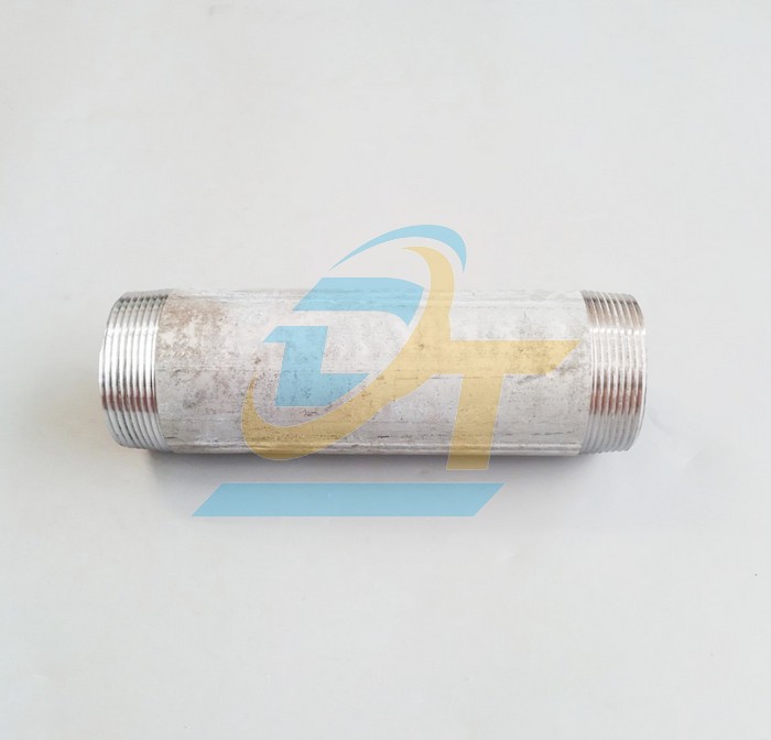 Ống 2 tấc mạ kẽm hai đầu ren ngoài DN50 - Phi 60