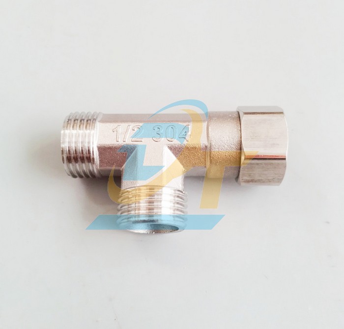 Tê cầu (điều chỉnh) chia nước inox 304 phi 21