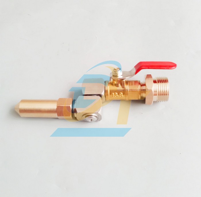 Béc xịt rửa máy lạnh ren ngoài 14mm xoay 360 độ không chỉnh tia