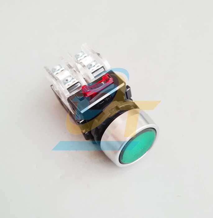Nút nhấn nhả phi 22 có đèn xanh lá Hanyoung MRX-RM1A0G