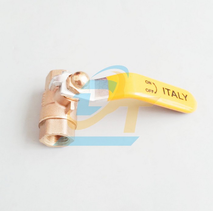 Van bi đồng tay gạt Italy 1/4" - Phi 13