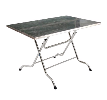 B&agrave;n chữ nhật inox 304 2000x1200x780x1.2mm