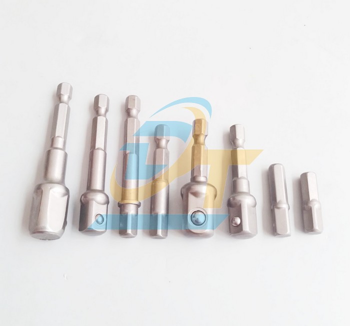 Bộ đầu vặn khẩu bằng máy khoan 8 chi tiết 1/2"-1/4"-3/8"