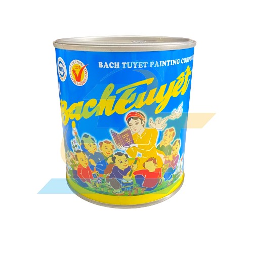 Sơn lót Bạch Tuyết 0.8kg màu xám
