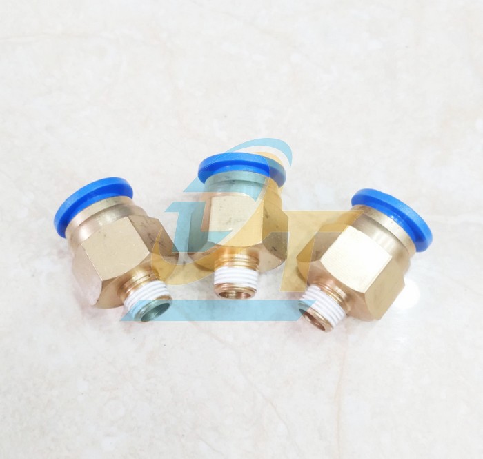 Đầu nối hơi thẳng ren ngoài 9.6 ống 12 Suncos PC12-01