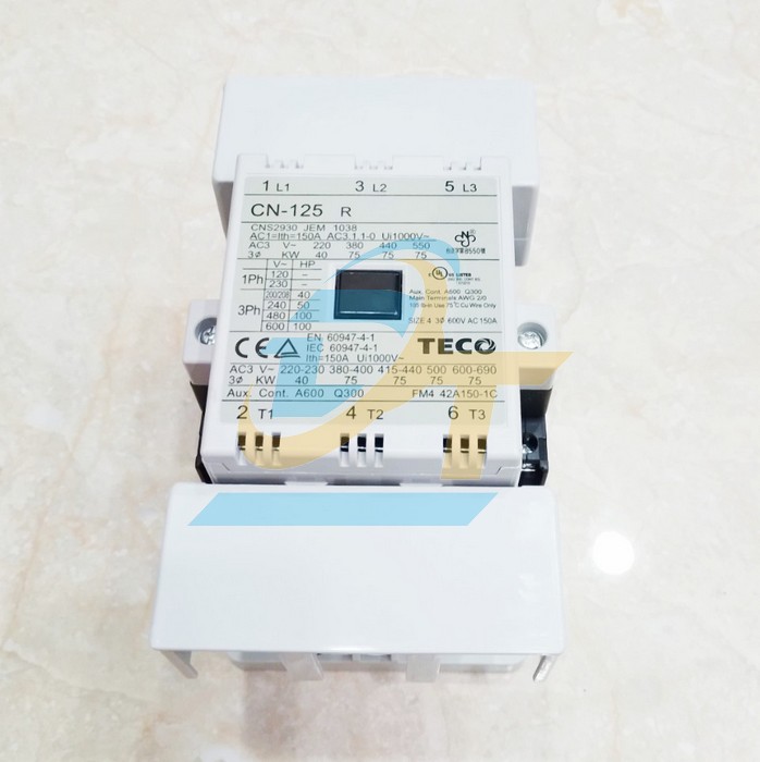Khởi động từ 3P 125A 220V Teco CN-125R